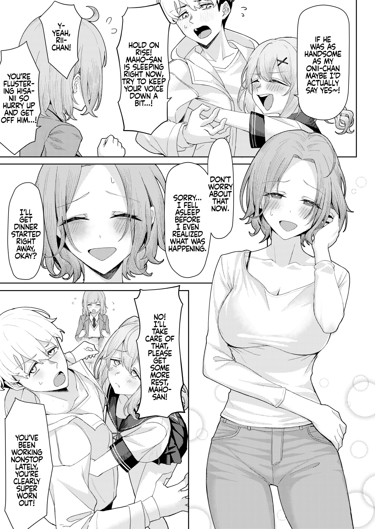 Hentai Manga Comic-Living with My Stepmom and Stepsisters After Dad's Remarriage and Having Sex with Them All-Read-4